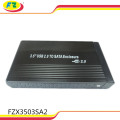 1 tb 2 tb 3 tb USB 2.0 preto prata alumínio externo disco rígido HDD caso cerco